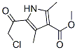 (9Ci)-5-(氯乙?；?-2,4-二甲基-1H-吡咯-3-羧酸甲酯結(jié)構(gòu)式_356568-77-9結(jié)構(gòu)式