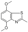 Benzothiazole,4,7-dimethoxy-2-methyl-(9ci)Structure,356775-36-5Structure Benzothiazole,4,7-dimethoxy-2-methyl-(9ci) Structure,356775-36-5Structure