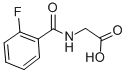 (2-氟苯甲?；被?-乙酸結(jié)構(gòu)式_363-34-8結(jié)構(gòu)式