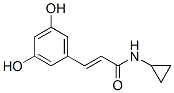 2-Propenamide,n-cyclopropyl-3-(3,5-dihydroxyphenyl)-(9ci)Structure,364327-02-6Structure 2-Propenamide,n-cyclopropyl-3-(3,5-dihydroxyphenyl)-(9ci) Structure,364327-02-6Structure