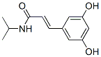 2-Propenamide,3-(3,5-dihydroxyphenyl)-n-(1-methylethyl)-(9ci)Structure,364327-03-7Structure 2-Propenamide,3-(3,5-dihydroxyphenyl)-n-(1-methylethyl)-(9ci) Structure,364327-03-7Structure