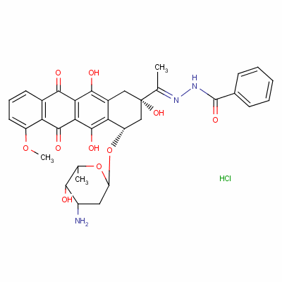 Zorubicin hcl Structure,36508-71-1Structure