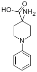 4-Amino-1-phenylpiperidine-4-carboxylic acidStructure,365554-49-0Structure 4-Amino-1-phenylpiperidine-4-carboxylic acid Structure,365554-49-0Structure
