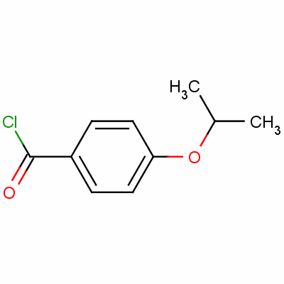 4-異丙氧基苯甲酰氯結(jié)構(gòu)式_36823-82-2結(jié)構(gòu)式