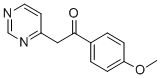 1-(4-Methoxyphenyl)-2-pyrimidin-4-ylethanoneStructure,36827-95-9Structure 1-(4-Methoxyphenyl)-2-pyrimidin-4-ylethanone Structure,36827-95-9Structure