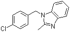 氯芐達唑結構式_3689-76-7結構式