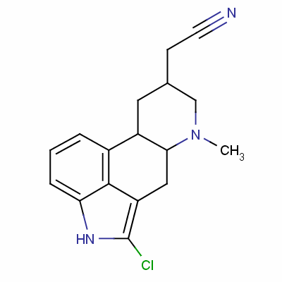 麥角腈結構式_36945-03-6結構式