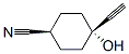 Cyclohexanecarbonitrile,4-ethynyl-4-hydroxy-,trans-(9ci)Structure,370147-92-5Structure Cyclohexanecarbonitrile,4-ethynyl-4-hydroxy-,trans-(9ci) Structure,370147-92-5Structure