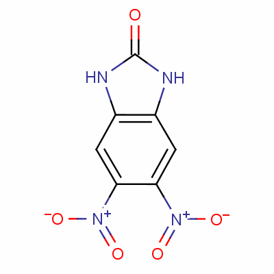 5,6-Dinitro-1,3-dihydro-benzoimidazol-2-oneStructure,3705-86-0Structure 5,6-Dinitro-1,3-dihydro-benzoimidazol-2-one Structure,3705-86-0Structure