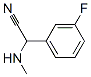 Benzeneacetonitrile,3-fluoro-alpha-(methylamino)-(9ci)Structure,370554-91-9Structure Benzeneacetonitrile,3-fluoro-alpha-(methylamino)-(9ci) Structure,370554-91-9Structure