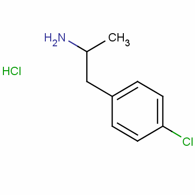 Dl-4-chloroamphetamine hydrochlorideStructure,3706-38-5Structure Dl-4-chloroamphetamine hydrochloride Structure,3706-38-5Structure