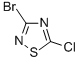 3-Bromo-5-chloro-1,2,4-thiadiazoleStructure,37159-60-7Structure 3-Bromo-5-chloro-1,2,4-thiadiazole Structure,37159-60-7Structure