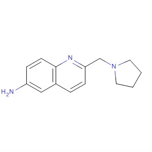 2-(1-Pyrrolidinylmethyl)-6-quinolinamineStructure,372149-54-7Structure 2-(1-Pyrrolidinylmethyl)-6-quinolinamine Structure,372149-54-7Structure