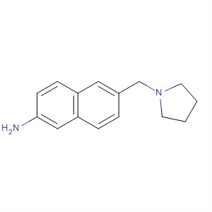 6-(1-Pyrrolidinylmethyl)-2-naphthalenamineStructure,372149-65-0Structure 6-(1-Pyrrolidinylmethyl)-2-naphthalenamine Structure,372149-65-0Structure