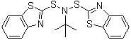 N-Benzothiazol-2-ylsulfanyl-N-tert-butyl-benzothiazole-2-sulfenamideStructure,3741-80-8Structure N-Benzothiazol-2-ylsulfanyl-N-tert-butyl-benzothiazole-2-sulfenamide Structure,3741-80-8Structure