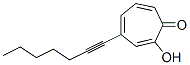 2,4,6-Cycloheptatrien-1-one,4-(1-heptynyl)-2-hydroxy-(9ci)Structure,376390-59-9Structure 2,4,6-Cycloheptatrien-1-one,4-(1-heptynyl)-2-hydroxy-(9ci) Structure,376390-59-9Structure