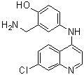 N-desethyl amodiaquineStructure,37672-04-1Structure N-desethyl amodiaquine Structure,37672-04-1Structure