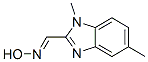 (9ci)-1,5-二甲基-1H-苯并咪唑-2-羧醛肟結構式_37735-11-8結構式