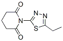 2,6-Piperidinedione,1-(5-ethyl-1,3,4-thiadiazol-2-yl)-(9ci)Structure,378200-99-8Structure 2,6-Piperidinedione,1-(5-ethyl-1,3,4-thiadiazol-2-yl)-(9ci) Structure,378200-99-8Structure