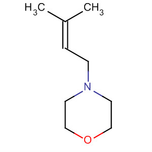 Morpholine, 4-(3-methyl-2-butenyl)-(9ci)Structure,37857-40-2Structure Morpholine, 4-(3-methyl-2-butenyl)-(9ci) Structure,37857-40-2Structure