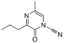 1(2H)-pyrazinecarbonitrile,5-methyl-2-oxo-3-propyl-(9ci)Structure,37899-76-6Structure 1(2H)-pyrazinecarbonitrile,5-methyl-2-oxo-3-propyl-(9ci) Structure,37899-76-6Structure
