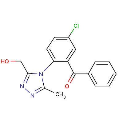 2-[3-(羥基甲基)-5-甲基-4-噻唑]-5-氯苯甲酮結(jié)構(gòu)式_38150-27-5結(jié)構(gòu)式