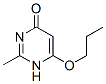 4(1H)-pyrimidinone, 2-methyl-6-propoxy-(9ci)Structure,38249-35-3Structure 4(1H)-pyrimidinone, 2-methyl-6-propoxy-(9ci) Structure,38249-35-3Structure
