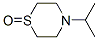 Thiomorpholine, 4-(1-methylethyl)-, 1-oxide (9ci)Structure,38280-82-9Structure Thiomorpholine, 4-(1-methylethyl)-, 1-oxide (9ci) Structure,38280-82-9Structure