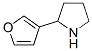 2-(呋喃-3-基)吡咯烷結(jié)構(gòu)式_383127-25-1結(jié)構(gòu)式