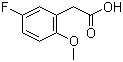 5-氟-2-甲氧基苯乙酸結(jié)構(gòu)式_383134-85-8結(jié)構(gòu)式