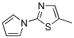 Thiazole, 5-methyl-2-(1h-pyrrol-1-yl)- (9ci)Structure,383142-66-3Structure Thiazole, 5-methyl-2-(1h-pyrrol-1-yl)- (9ci) Structure,383142-66-3Structure