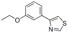 Thiazole, 4-(3-ethoxyphenyl)- (9ci)Structure,383145-49-1Structure Thiazole, 4-(3-ethoxyphenyl)- (9ci) Structure,383145-49-1Structure