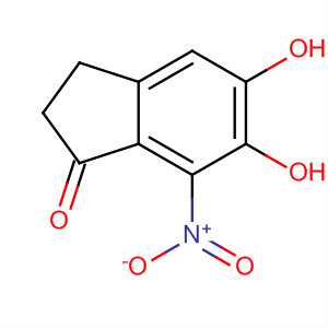 1H-inden-1-one,2,3-dihydro-5,6-dihydroxy-7-nitro-(9ci) Structure,383382-47-6Structure