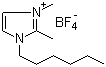 1-己基-2,3-二甲基咪唑四氟硼酸鹽結(jié)構(gòu)式_384347-21-1結(jié)構(gòu)式
