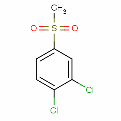 1,2-Dichloro-4-(methylsulfonyl)benzeneStructure,38452-47-0Structure 1,2-Dichloro-4-(methylsulfonyl)benzene Structure,38452-47-0Structure