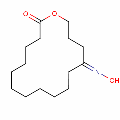 13-Hydroxyimino-1-oxacyclohexadecan-2-oneStructure,38538-07-7Structure 13-Hydroxyimino-1-oxacyclohexadecan-2-one Structure,38538-07-7Structure