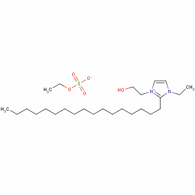 2-(3-Ethyl-2-heptadecylimidazol-1-ium-1-yl)ethanol ethyl sulfateStructure,38550-83-3Structure 2-(3-Ethyl-2-heptadecylimidazol-1-ium-1-yl)ethanol ethyl sulfate Structure,38550-83-3Structure