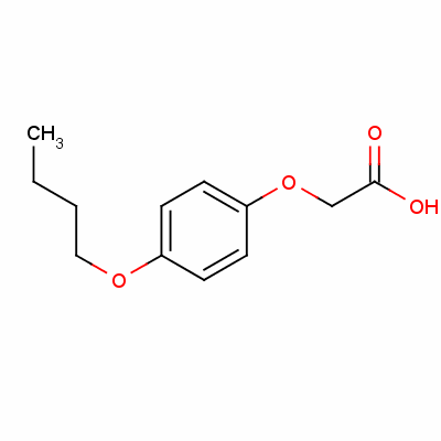(4-Butoxyphenoxy)acetic acidStructure,38559-81-8Structure (4-Butoxyphenoxy)acetic acid Structure,38559-81-8Structure