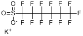 全氟己烷磺酸鉀結(jié)構(gòu)式_3871-99-6結(jié)構(gòu)式