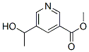 5-(1-羥基乙基)-3-吡啶羧酸甲酯結(jié)構(gòu)式_38940-64-6結(jié)構(gòu)式