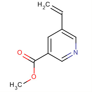 5-乙烯基-3-吡啶羧酸甲酯結(jié)構(gòu)式_38940-67-9結(jié)構(gòu)式