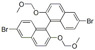 (R)-(+)-6,6-二溴-2,2-雙(甲氧基甲氧基)-1,1-二萘結(jié)構(gòu)式_389867-61-2結(jié)構(gòu)式