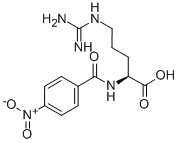 (S)-5-guanidino-2-(4-nitrobenzamido)pentanoic acidStructure,3908-12-1Structure (S)-5-guanidino-2-(4-nitrobenzamido)pentanoic acid Structure,3908-12-1Structure