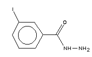 3-碘苯甲酰肼結(jié)構(gòu)式_39115-94-1結(jié)構(gòu)式