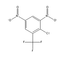 2-Chloro-3,5-dinitrobenzotrifluoride Structure,392-95-0Structure