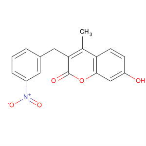 7-Hydroxy-4-methyl-3-(3-nitrobenzyl)-2h-chromen-2-one Structure,393812-74-3Structure