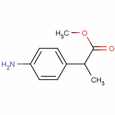 Methyl 2-(4-aminophenyl)propionateStructure,39718-97-3Structure Methyl 2-(4-aminophenyl)propionate Structure,39718-97-3Structure
