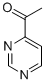 1-(嘧啶-4-基)乙酮結(jié)構(gòu)式_39870-05-8結(jié)構(gòu)式