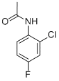 2-Chloro-4-fluoroacetanilide Structure,399-35-9Structure