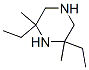 Piperazine, 2,6-diethyl-2,6-dimethyl-(9ci)Structure,40003-70-1Structure Piperazine, 2,6-diethyl-2,6-dimethyl-(9ci) Structure,40003-70-1Structure